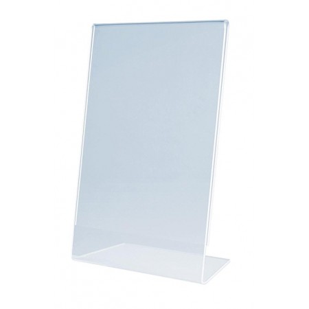 Espositore da tavolo formato A4 in plexiglass