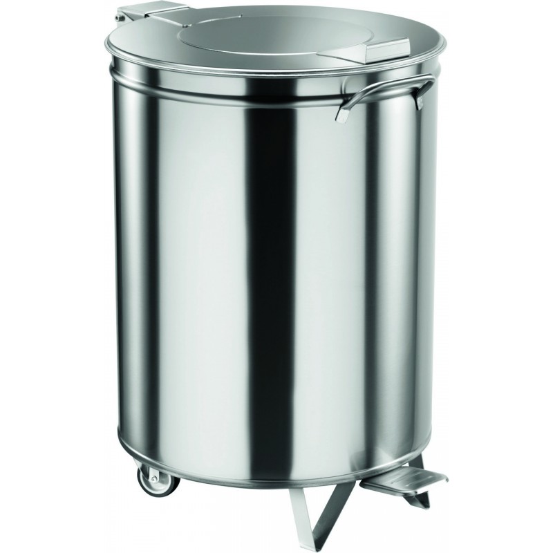 PORTRIFIUTI INOX 50 LITRI...