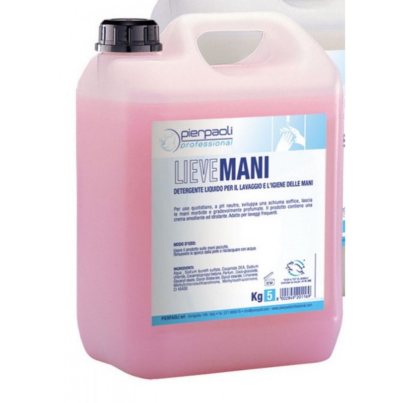 SAPONE LIEVE MANI ROSA IN...