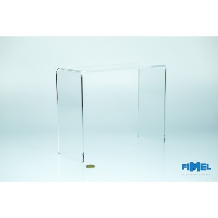 Espositore da tavolo formato A5 in plexiglass