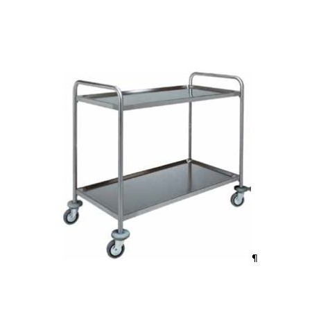 CARRELLO DI SERVIZIO INOX 2...