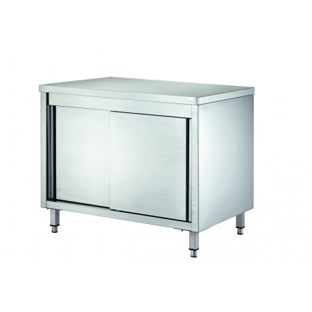 TAVOLO ARMADIATO INOX CON...