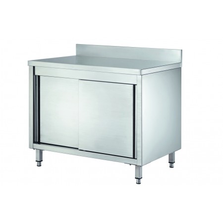 TAVOLO ARMADIATO INOX CON...